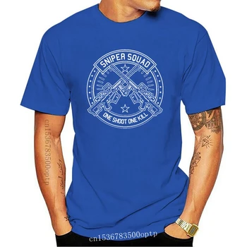 2020 Mados Karšto pardavimo Snaiperis Komandoje Vyrai T-Shirt Šautuvas Punktai Royal Marines SAS Armijos Specialiosios Pajėgos SBS Tee marškinėliai