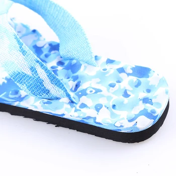 2020 metų Vasaros Paplūdimio Avalynė Spausdinti Flip Flops EVA Mados Šlepetės Unisex Butas Su Poros Ne Sandalai Atsitiktinis Šlepetės