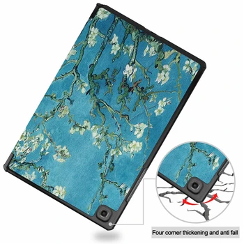 2020 naujas Gligle ultra plonas Magnetas Case cover for Samsung Galaxy Tab A7 T500 10.5 colių Tablet shell +touch pen