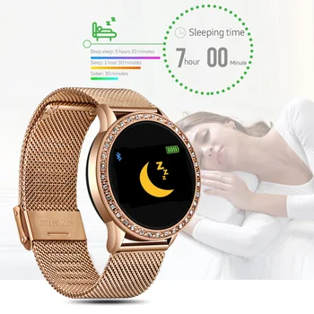 2020 Naujas Smart Watch Moterų, Vyrų Širdies ritmas, Kraujo Spaudimas Sporto Multi-funkcija Žiūrėti fitness tracker Mados smartwatch+Box