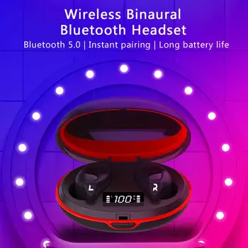 2020 Rollme T05 Bluetooth V5.0 Touch veikia Rankų TWS Tiesa Belaidžio Binaural HD Stereo Ausinių Už 