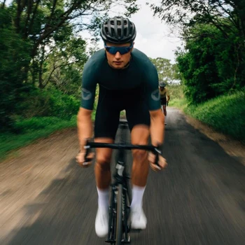 2020Ropa ciclismo Pro komandos trumpą rankovė Džersis Vasaros žalia kelio dviračiu drabužių Kvėpuojantis Komanda Juoda dviračių Džersis