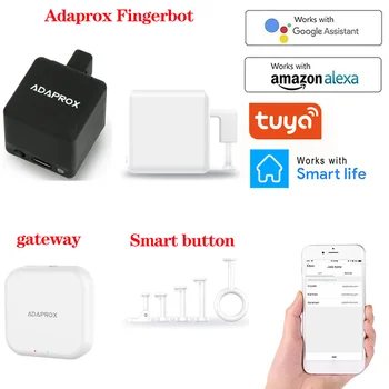 2021 Adaprox Fingerbot Mažiausias Robotas Smart Switch Smart Gyvenimo Adaprox Smart Mechanines Rankas Dirbti Su Alexa 