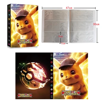 2021 Didelis Dydis 9-Kišenėje 432Pcs Turėtojas Albumą Kortelės Žaislų Kolekcijos, Pokemon Kortas Albumą Knyga Viršų Apkrovos Sąrašą Rišiklio Vaikų Dovanų