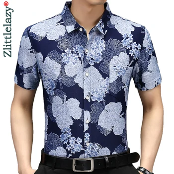 2021 havajų mens marškinėliai vyrams drabužius gėlių mados kišenėje vasaros trumpas rankovės marškinėliai prabangūs suknelė drabužius jersey 02