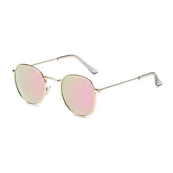 2021 Luxury vintage Mirror Brand Designer Sunglasses Women/Men Classic Round Outdoor Sun Glasses UV400 Oculos De Sol Gafas