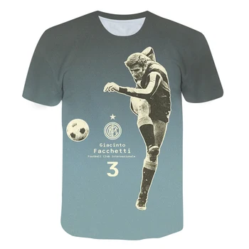 2021 m. vasarą naujų vaikinų futbolo marškinėliai 3D spausdinimo raundo kaklo trumparankoviai vaikų marškinėliai miestelio futbolo komandos marškinėlius