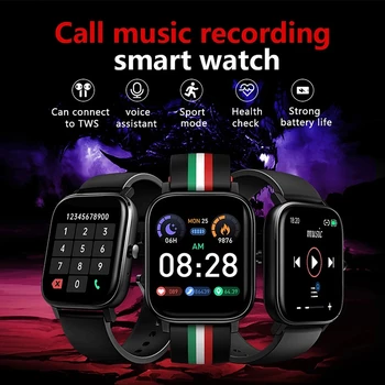 2021 Mados Smart Watch Vyrai Moterys P12 
