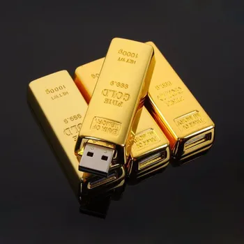 2021 Mados tauriųjų metalų aukso juosta pendrive 256 GB 128GB 64GB 32GB 16GB USB Flash Drive, Pen Drive Flash Memory Stick Diskai