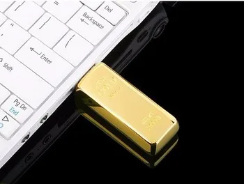 2021 Mados tauriųjų metalų aukso juosta pendrive 256 GB 128GB 64GB 32GB 16GB USB Flash Drive, Pen Drive Flash Memory Stick Diskai