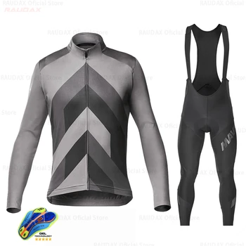 2021 Mavic Pro Team Long Sleeve Cycling Jersey Set Bib Pants Ropa Ciclismo Bicycle Clothing MTB Bike Jersey Uniform Men Clothes