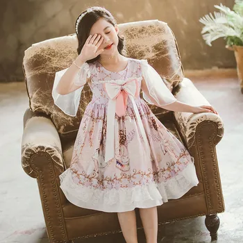 2021 Mergaičių Vasarą Vienas Gabalas Dropshipping Princesė Dress Suknelė Korėjos Stiliaus Suknelė Mažai Mergaitei