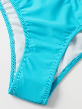 2021 nauja Europos ir Amerikos seksualus bikini maudymosi kostiumėlį, grynos spalvos nėrinių padalinta maudymosi kostiumėlį moteriškas bikini maudymosi kostiumėlį