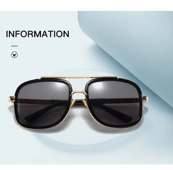 2021 nauja tendencija storio rėmo akiniai nuo saulės vyrams lauko kelionių paplūdimio akiniai nuo saulės gatvėje fotografuoti moterų ir vyrų UV400 akiniai