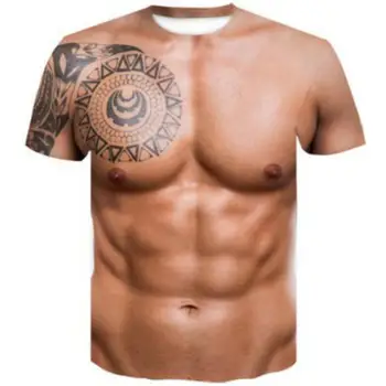 2021 Naujas 3D Liūtas T-marškinėliai Vyrams, Gyvūnų T-shirt Cool 3D Stiliaus Modelis 3DT Marškinėliai Vasaros Tendencija Trumpas Sleeve110/6XL