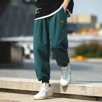 2021 naujas hip-hop jogger vyriškos juodos haremo kelnes aukštos kokybės vyriškos sportinės kelnės street atsitiktinis mados tendencija vyriškos kelnės M-5XL