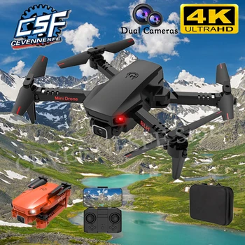 2021 NAUJAS K9 Drone 4K HD Kamera 360 Laipsnių Begalvis Režimas Akrobatikos Viena Pagrindinių Grįžti Namo, Mini Sulankstomas Quadcopter RC Sraigtasparnis Žaislai