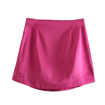 2021 Naujas Moterų Mini Sijonas, Aukšto juosmens elegantiškas Aukštosios Gatvės Mados atsitiktinis Seksualus Plonas Įrengta Moterų sijonai