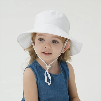 2021 Naujas Vasaros Baby Sun Skrybėlę Vaikų Lauko Kaklo, Ausų Padengti Anti UV Apsauga Paplūdimio Kepurės Berniukas, Mergaitė, Plaukimo Kepuraitės 0-3Years