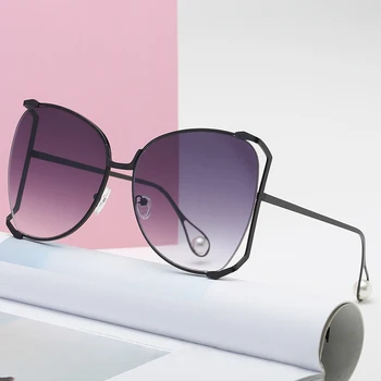 2021 Prabanga vintage Veidrodis Prekės Dizaineris Akiniai nuo saulės Moterims/Vyrams Klasikinis Apvalios Lauko Saulės Akiniai UV400 Oculos De Sol Gafas