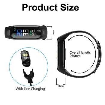 2021 Smart Laikrodžiai Vyrams Moteris Smartwatch Kraujo Spaudimas, Širdies Ritmo Monitorius Fitneso Apyrankę Smart Žiūrėti, Skirta 