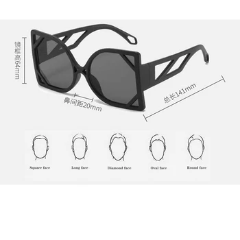 2021 spalvingas naujas didelis rėmo akiniai nuo saulės mados asmenybės akiniai nuo saulės vyrams ir moterims, akiniai nuo saulės, klasikinis retro akiniai nuo saulės