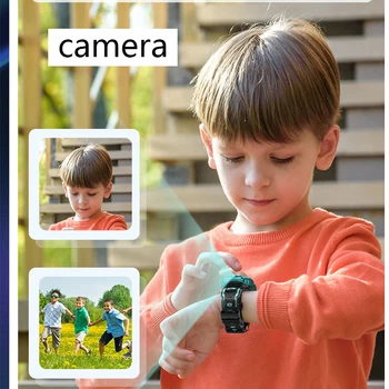 2021 Vaikai Smart Žiūrėti Vaikams, SOS Skambutis, Telefonų Žiūrėti Smartwatch naudoti Sim Kortelę Foto Vandeniui IP67 Vaikams Dovanų, Skirtų 
