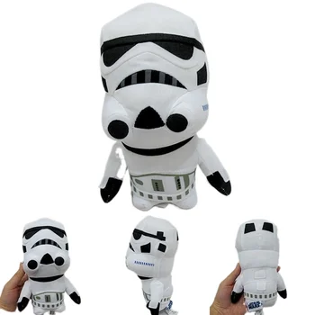 2021New 18-35 cm Star Wars Mažas Baltas Samurajus Pliušinis Lėlės Didelis, Mažas, Trumpas Pliušinis Imperial Stormtrooper Pliušiniai Žaislai