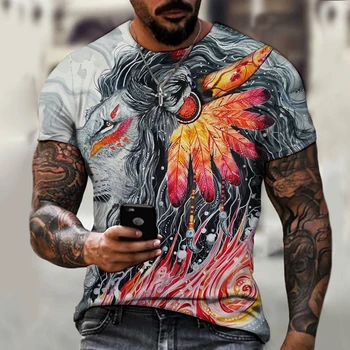 2027 megztinis marškinėliai Javier vyriški T-shirt abstraktus modelis didelės raiškos spausdinimo Vasaros trumpomis Rankovėmis Viršuje Tees Dydis XXS-6XL