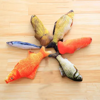 20cm Katžolių Catmint Kačių Naudai Modeliavimas Žuvų Kačių Žaislai Žuvies Formos Braižymo Rašyti Trumpus Pliušinis Naminių Produktų Tiekimas