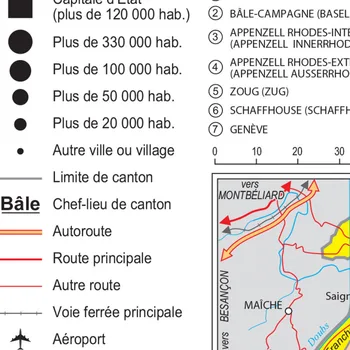 225*150cm Transporto Žemėlapį Šveicarija, prancūzijos Didelis Plakatas Ne austi Paveikslai Tapyba Namų Dekoro Mokyklos Reikmenys