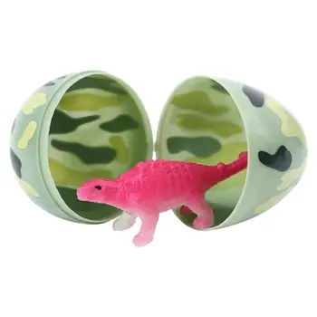 24pcs Kūrybos Velykų Kiaušiniai Įdaryti su Dinozaurų, Festivalis Dovanos Egg Hunt Žaislų Rinkinys Vaikams