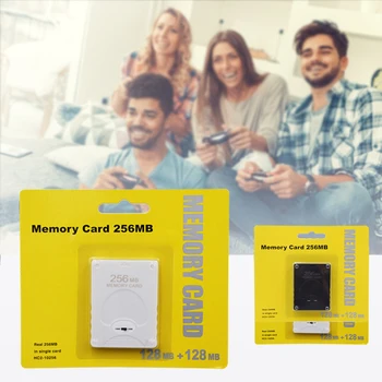 256MB Atminties Kortų Žaidimas Consolas Priedai Žaidimų Konsolės Atminties Kortelę Sony PlayStation 2 PS2 Duomenų Saugojimo Adapteris