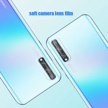 2IN1 grūdintas stiklas ekrano apsaugos Huawei P Smart Pro 2019 Z 2020 2021 S vaizdo kameros objektyvas filmų Huawei Mate 20 10 30 Lite