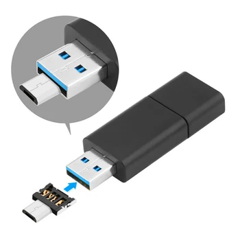 2vnt/daug U Disko USB 3.1 Tipas-C Jungtis C Tipo Male Į USB Moterų OTG Adapteris Keitiklis, Skirta 