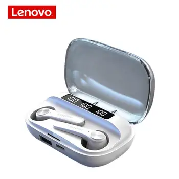 2vnt Lenovo QT81 Belaidžių Ausinių Įkrovimo Vandeniui ausų TWS Bluetooth 5.1 Stereo Ausines Sportas