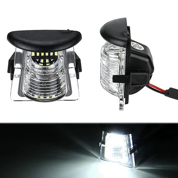 2vnt Signalo Lemputė Automobilio Galinis Bamperis Licenciją Plokštelės Laikiklis LED Šviesos Jeep Wrangler JK JL 2007-2021 Automobilių Reikmenys