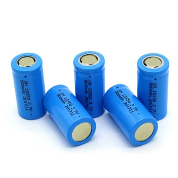 3.7 V įkraunamas Baterijas 900mAh ICR18350 Įkrovimo Baterija (akumuliatorius Fotoaparato žaislas