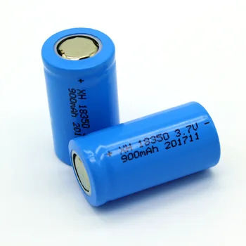 3.7 V įkraunamas Baterijas 900mAh ICR18350 Įkrovimo Baterija (akumuliatorius Fotoaparato žaislas