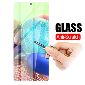 3 VNT Saugos Stiklo Samsung Galaxy A71 5G 71 Samsun SM-A7156 Screen Protector ant SM-A715F Grūdintas Filmas