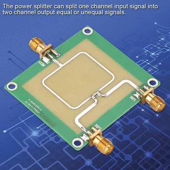 30-1000MHz Dažnių RF Power Splitter, 2-Way Daliklis Combiner Daliklis Combiner Signalas Power Splitter Microstrip Galios Daliklis