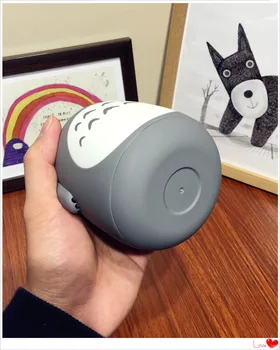 300ml Kūrybos Mielas Totoro Stiklinės Vandens Butelį, du kartus Termiškai atsparus Geriamojo Cartoon Stiliaus Stiklo Taurės nepralaidžiose Studentų Butelis
