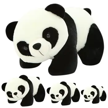 30cm40cm China national Treasure Mielas Panda Pliušinis Lėlės Originali Giant Panda Pliušinis Žaislas Gali Būti Naudojamas Kaip Pagalvė Miega Lėlės