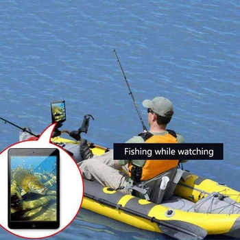30M HD žuvų medžioklė stebėjimo kamerą laidų jungtis IP68 vandeniui endoskopą 8LED Žuvų ieškiklis žvejybos įrankis išmaniesiems telefonams