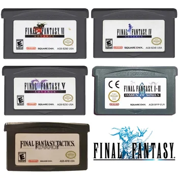 32 Bitų Vaizdo Žaidimų Kasetė Konsolės Kortelės Nintendo GBA Final Fantasy Serija JAV Edition