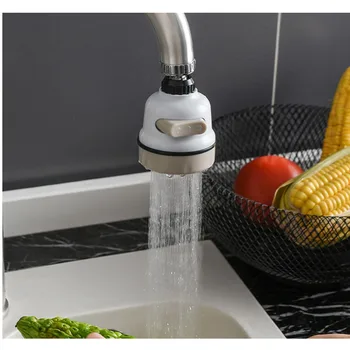 360 Laipsnių Difuzorius Swivel Virtuvės Reikmenys, Valymo Vaisių, Daržovių Įrankiai Splash-įrodymas, Vandens taupymo kichen priedai