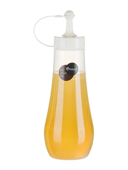 360ml Japonijos medaus butelis dozatorius, nešiojamų plastikiniai konteineriai, patogus ekstruzijos medus, namų apyvokos skardinės, virtuvės reikmenys