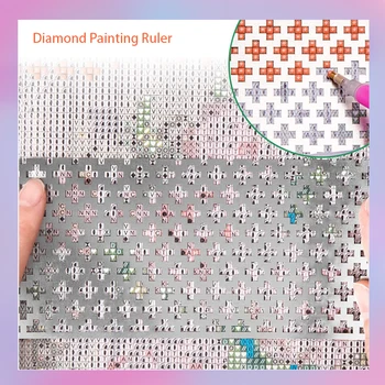 390/609 skylę Diamond Dažymo Įrankiai Akių Valdovas Aikštėje Gręžimo Piešimo Valdovas Diamond Siuvinėjimo priedų