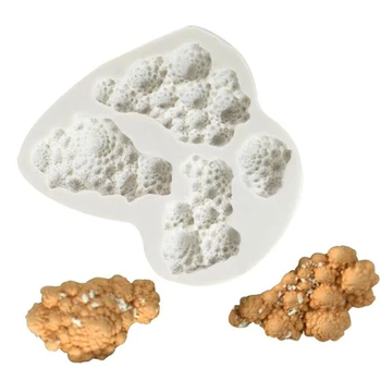 3D Koralų Formos Silikono Tortas Pelėsių Minkštas Molio Muilas Ledo Kubo Formos Pyragai, bandelės, Sausainiai, Šokoladas, Pelėsių Kepimo Tortas Dekoravimo Įrankiai