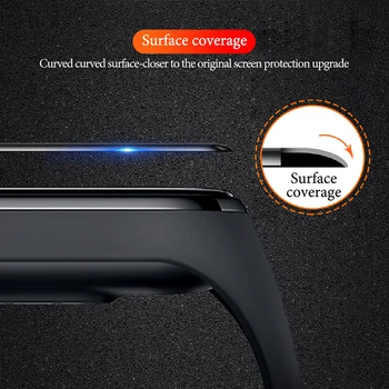 3D Screen Protector for Xiaomi MI juosta 4 5 6 Minkštos kino dirželis Mi juosta Smart Žiūrėti Miband viso Ekrano Apsaugos miband 4 5 6 Plėvelė